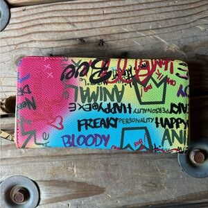 Colorful Graffiti Wallet